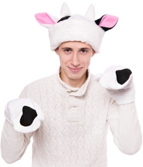 Костюм Быка (Коровки) мини (шапка, варежки)